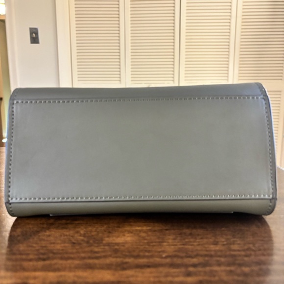 Zac Posen Eartha Top Handle Leather Crossbody Moss Green - Picture 14 of 15